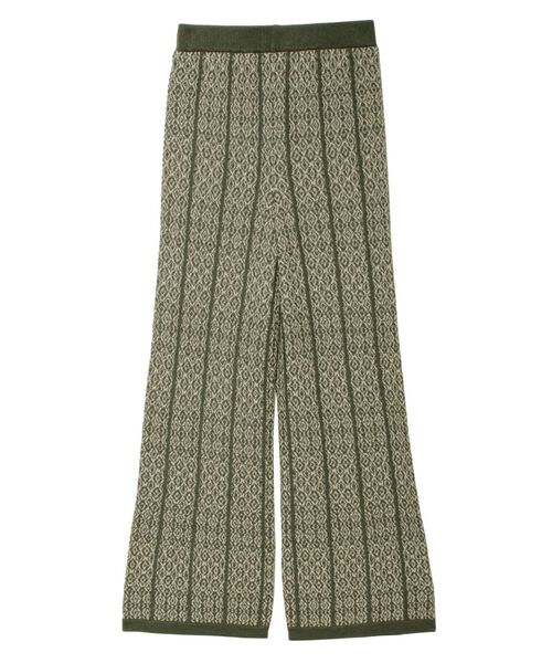 LAGUNAMOON(ラグナムーン)の「アラベスクパターンニットパンツ(その他パンツ・レディース・ブラック/ベージュ/カーキ・SMALL/MEDIUM)」の22枚目の写真