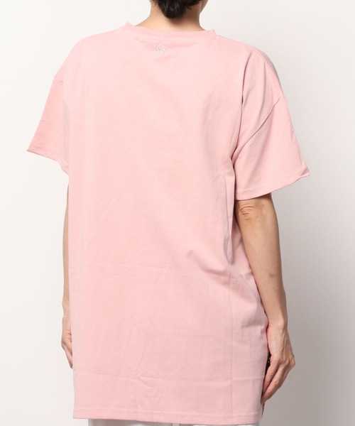 REVEYU(レブユー)の「REVEYU/Sleep on it BIGTシャツ(Tシャツ/カットソー・レディース・ブラック/オフホワイト/ブルー/グリーン系その他/ライトピンク・FREE)」の8枚目の写真