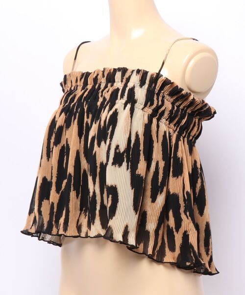 GANNI（ガニー）の「GANNI STRAP TOP F5857（タンクトップ・レディース・レオパード・36）」の7枚目の写真