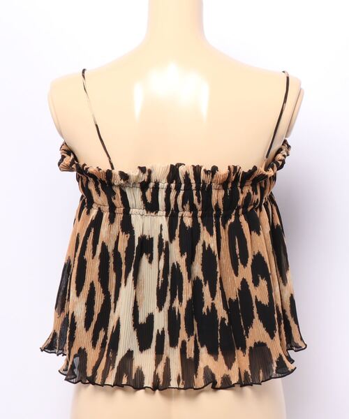GANNI（ガニー）の「GANNI STRAP TOP F5857（タンクトップ・レディース・レオパード・36）」の8枚目の写真