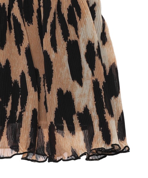 GANNI（ガニー）の「GANNI STRAP TOP F5857（タンクトップ・レディース・レオパード・36）」の5枚目の写真