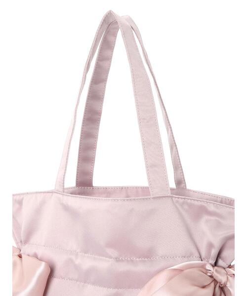 Maison de FLEUR（メゾンドフルール）の「ダブルリボントートバッグ（トートバッグ・レディース・ブラック/ネイビー/ブルー/ピンク系その他3/スモーキーグリーン系・FREE）」の22枚目の写真