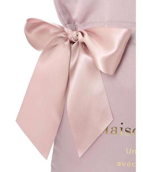 Maison de FLEUR（メゾンドフルール）の「ダブルリボントートバッグ（トートバッグ・レディース・ブラック/ネイビー/ブルー/ピンク系その他3/スモーキーグリーン系・FREE）」の17枚目の写真