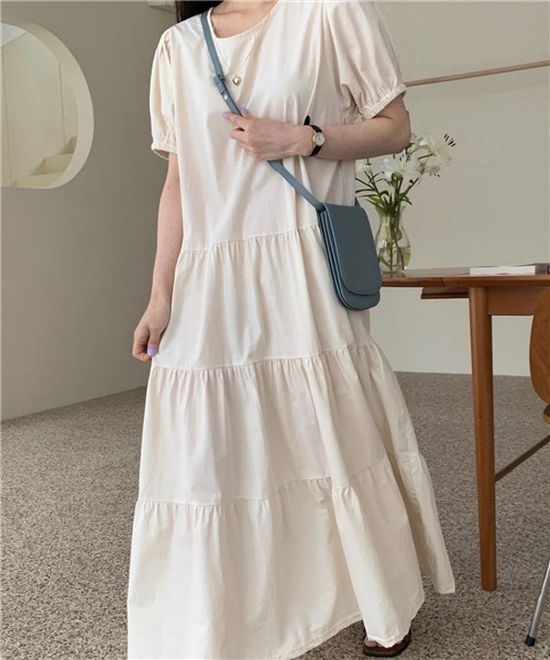 セール 半袖ティアードワンピース ワンピース Dream Garden ドリームガーデン のファッション通販 Zozotown