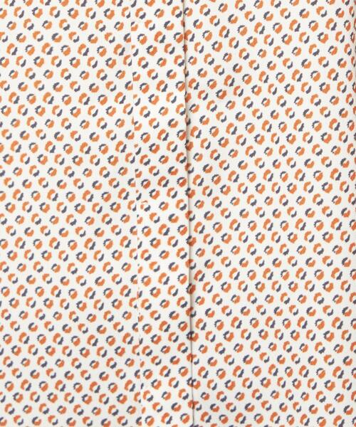 closet story(クローゼットストーリー)の「<closet story(クローゼットストーリー)> 2ツブ ドット スタンドカラー ブラウス(シャツ/ブラウス・レディース・ホワイト/ブラック/シャーベット・FREE)」の4枚目の写真