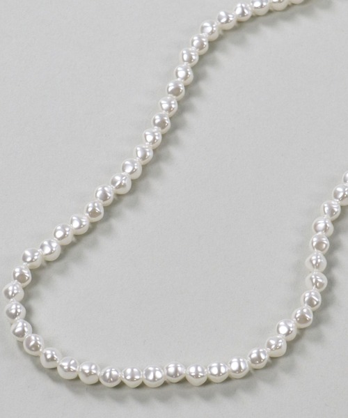 SPINNS（スピンズ）の「40cm パールネックレス（ネックレス・レディース・ホワイト・ONESIZE）」の8枚目の写真