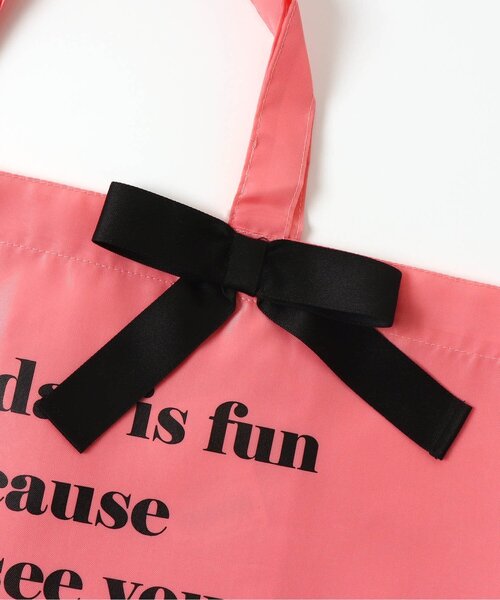 algy（アルジー）の「ガーリーロゴレッスンバッグ（ハンドバッグ・キッズ・ブラック/ピンク/サックスブルー・FREE）」の8枚目の写真