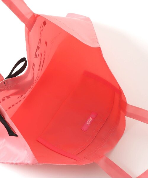 algy（アルジー）の「ガーリーロゴレッスンバッグ（ハンドバッグ・キッズ・ブラック/ピンク/サックスブルー・FREE）」の10枚目の写真