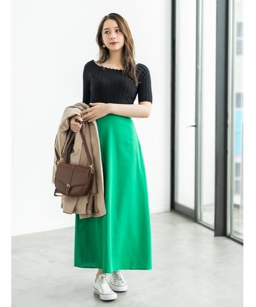 fifth（フィフス）の「セミフレアロングスカート（スカート）」 - WEAR