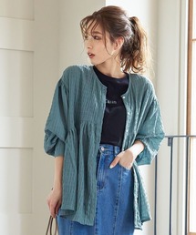 KOBE LETTUCE | 前後2wayラウンドカッティングティアードブラウス(シャツ/ブラウス)