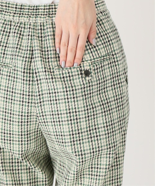 Simplicite（サンプリシテ）の「ダブルツイルチェックパンツ◆（その他パンツ・レディース・ブラック/グリーン/キャメル・FREE）」の18枚目の写真