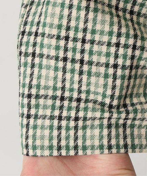 Simplicite（サンプリシテ）の「ダブルツイルチェックパンツ◆（その他パンツ・レディース・ブラック/グリーン/キャメル・FREE）」の8枚目の写真