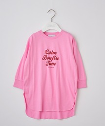 CIAOPANIC TYPY（チャオパニックティピー）の「【KIDS】【ZOZOTOWN限定】テールヘムラインビッグチュニックプリントTee/Calm（Tシャツ/カットソー・キッズ）」