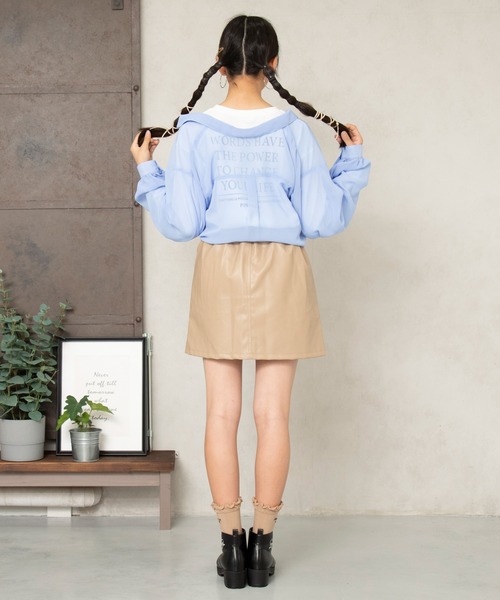 PINKHUNT ロンTセットシアーシャツ 5843K（シャツ/ブラウス