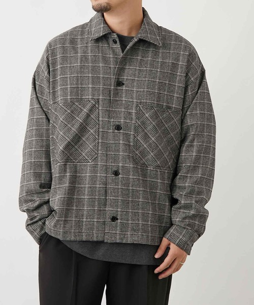 COLONY 2139（コロニートゥーワンスリーナイン）の「チェック柄シャツ ※ユニセックス対応（シャツ/ブラウス・メンズ・ブラック/ブラウン・MEDIUM/LARGE）」の2枚目の写真