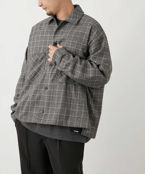 COLONY 2139（コロニートゥーワンスリーナイン）の「チェック柄シャツ ※ユニセックス対応（シャツ/ブラウス・メンズ・ブラック/ブラウン・MEDIUM/LARGE）」の15枚目の写真