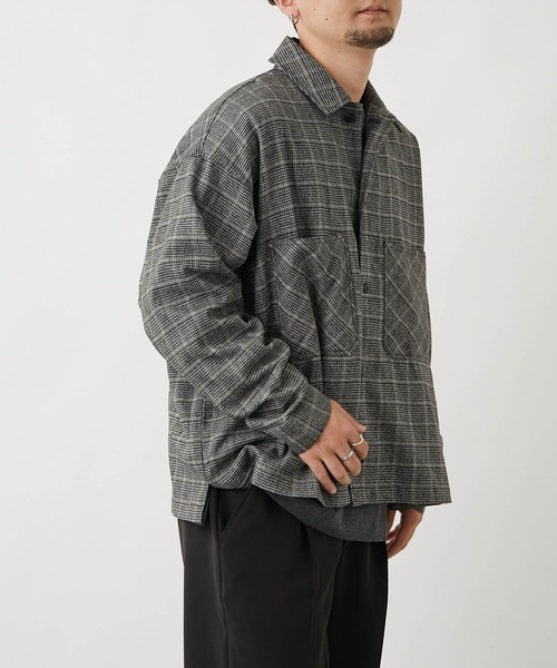 COLONY 2139（コロニートゥーワンスリーナイン）の「チェック柄シャツ ※ユニセックス対応（シャツ/ブラウス・メンズ・ブラック/ブラウン・MEDIUM/LARGE）」の21枚目の写真