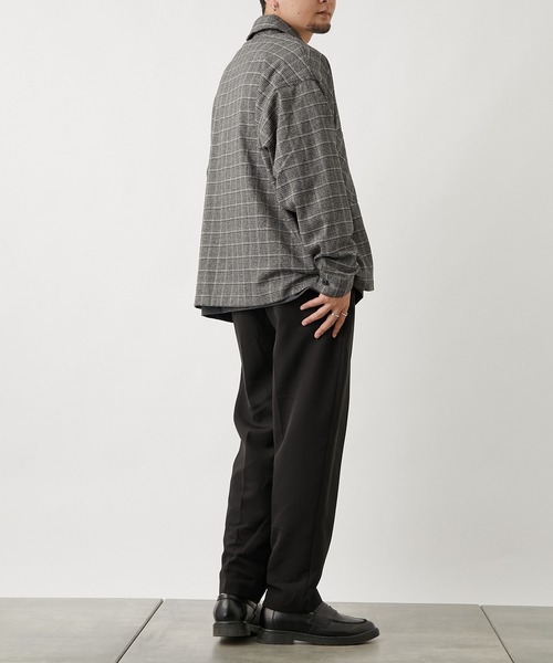 COLONY 2139（コロニートゥーワンスリーナイン）の「チェック柄シャツ ※ユニセックス対応（シャツ/ブラウス・メンズ・ブラック/ブラウン・MEDIUM/LARGE）」の9枚目の写真