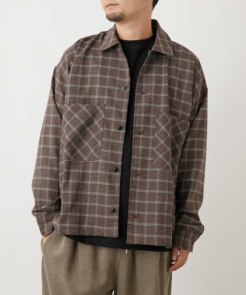 COLONY 2139（コロニートゥーワンスリーナイン）の「チェック柄シャツ ※ユニセックス対応（シャツ/ブラウス・メンズ・ブラック/ブラウン・MEDIUM/LARGE）」の14枚目の写真