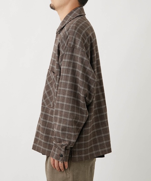 COLONY 2139（コロニートゥーワンスリーナイン）の「チェック柄シャツ ※ユニセックス対応（シャツ/ブラウス・メンズ・ブラック/ブラウン・MEDIUM/LARGE）」の5枚目の写真