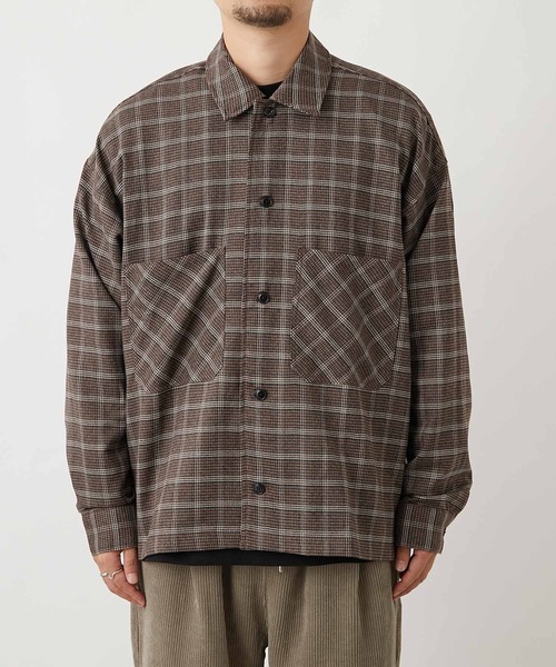 COLONY 2139（コロニートゥーワンスリーナイン）の「チェック柄シャツ ※ユニセックス対応（シャツ/ブラウス・メンズ・ブラック/ブラウン・MEDIUM/LARGE）」の22枚目の写真