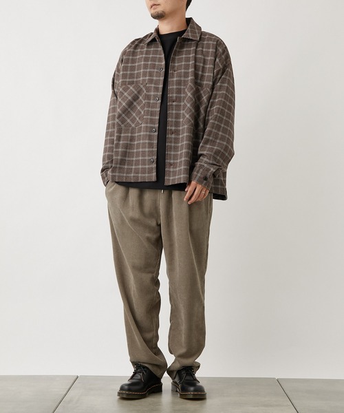 COLONY 2139（コロニートゥーワンスリーナイン）の「チェック柄シャツ ※ユニセックス対応（シャツ/ブラウス・メンズ・ブラック/ブラウン・MEDIUM/LARGE）」の8枚目の写真