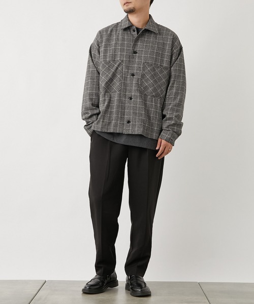 COLONY 2139（コロニートゥーワンスリーナイン）の「チェック柄シャツ ※ユニセックス対応（シャツ/ブラウス・メンズ・ブラック/ブラウン・MEDIUM/LARGE）」の4枚目の写真