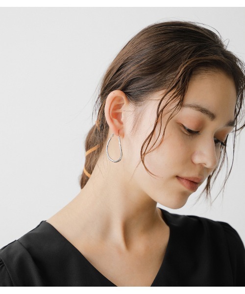 【heradi】'Breeze'080Earring〜ピアス★日本未入荷 2021FW Pt900 0.2ct Heart Stud Earrings MAJERTA -マジェルタ- | Ops
