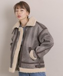 URBAN RESEARCH Sonny Label的「ALPHA INDUSTRIES　W B3 FAKE MOUTON（羊皮大衣）」