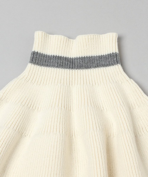 HARE（ハレ）の「ケープフリンジハイネックウォーマー(HARE)（ネックウォーマー/スヌード・レディース・ホワイト/ブラック/グレー・FREE）」の22枚目の写真