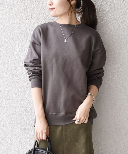 SHIPS（シップス）の「裏毛クルーネックプルオーバー 21AW（スウェット