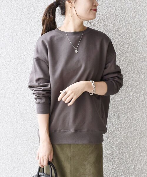 SHIPS（シップス）の「裏毛クルーネックプルオーバー 21AW（スウェット