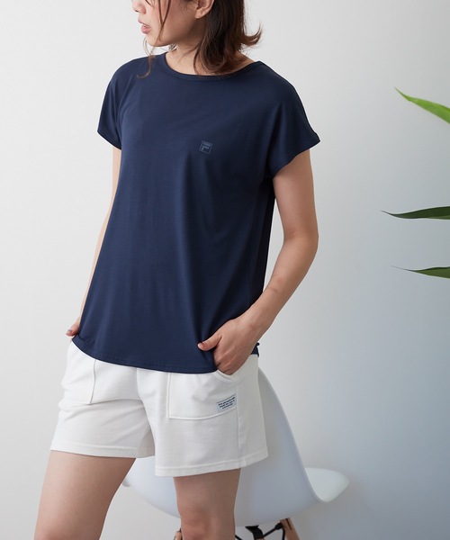 Fila フィラ レディース 吸水速乾 接触冷感 水陸両用 バックタックｔシャツ Tシャツ カットソー Fila フィラ のファッション通販 Zozotown