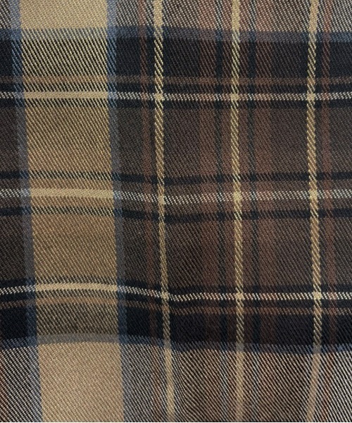 apres jour mignon（アプレジュールミニョン）の「チェックストレートパンツ【SETUP着用可能】【ZOZOTOWN限定アイテム】（その他パンツ・レディース・ベージュ/カーキ/ブラウン系その他・SMALL/MEDIUM/X-LARGE）」の4枚目の写真