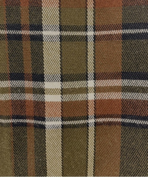 apres jour mignon（アプレジュールミニョン）の「チェックストレートパンツ【SETUP着用可能】【ZOZOTOWN限定アイテム】（その他パンツ・レディース・ベージュ/カーキ/ブラウン系その他・SMALL/MEDIUM/X-LARGE）」の6枚目の写真