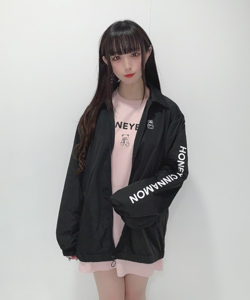 Honey Cinnamon（ハニーシナモン）の「eat youコーチジャケット