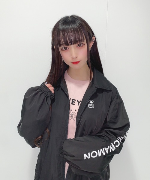 Honey Cinnamon（ハニーシナモン）の「eat youコーチジャケット