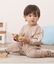 BABYDOLL（ベビードール）の「親子お揃い ラインジャージロンパース 5406B（ロンパース・キッズ）」