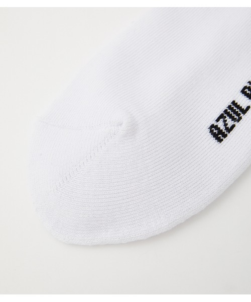 AZUL by moussy(アズールバイマウジー)の「AZUL BOX LOGO LOW CUT SOCKS/AZULボックスロゴローカットソックス(ソックス/靴下・メンズ・杢グレー/ブラック/ホワイト・FREE)」の5枚目の写真