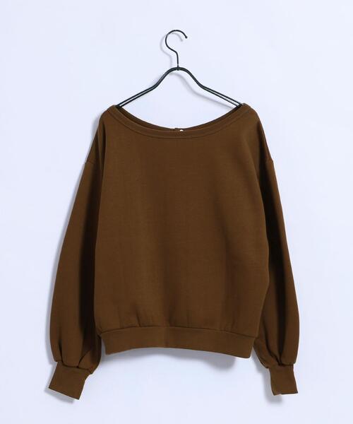 FEELING MADE(フィーリングメイド)の「FEELING MADE ウォームソフトスウェット 2WAY カーディガン(カーディガン/ボレロ・レディース・ブラック/ブラウン/グレー・FREE)」の20枚目の写真