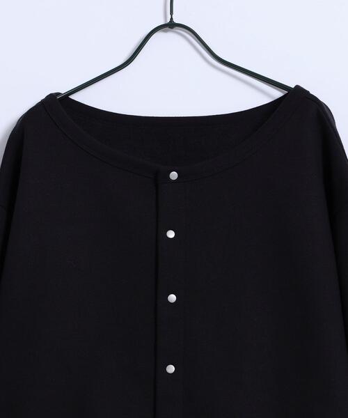 FEELING MADE(フィーリングメイド)の「FEELING MADE ウォームソフトスウェット 2WAY カーディガン(カーディガン/ボレロ・レディース・ブラック/ブラウン/グレー・FREE)」の21枚目の写真