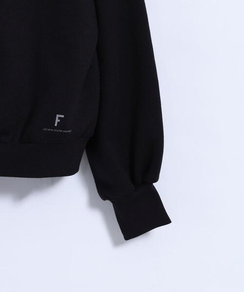 FEELING MADE(フィーリングメイド)の「FEELING MADE ウォームソフトスウェット 2WAY カーディガン(カーディガン/ボレロ・レディース・ブラック/ブラウン/グレー・FREE)」の22枚目の写真