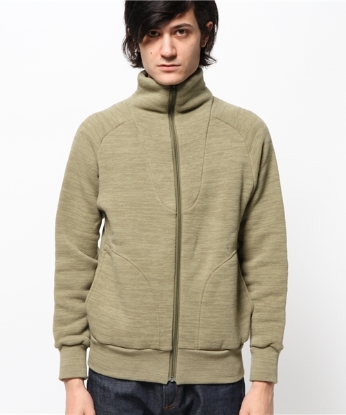 LOCALINA(ロカリナ)の「MERIYASU / GYM Jacket(ジャージ・メンズ・オリーブ・1/2/3)」の2枚目の写真