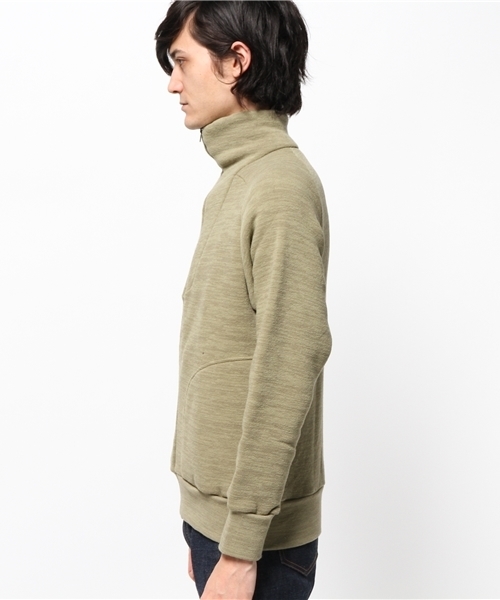 LOCALINA(ロカリナ)の「MERIYASU / GYM Jacket(ジャージ・メンズ・オリーブ・1/2/3)」の3枚目の写真