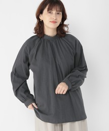 ダブルフロントダンレースブラウス