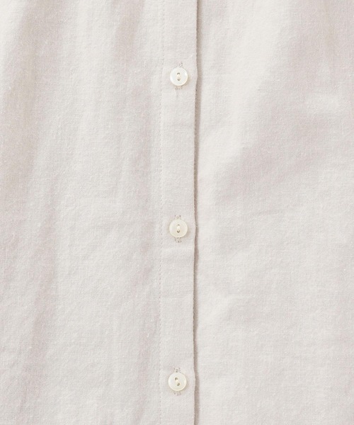 studio CLIP（スタディオクリップ）の「ダブルフロントダンレースブラウス（シャツ/ブラウス・レディース・グレー/オフホワイト/スモーク・MEDIUM/LARGE）」の13枚目の写真