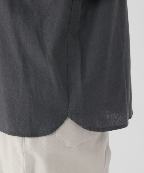 studio CLIP（スタディオクリップ）の「ダブルフロントダンレースブラウス（シャツ/ブラウス・レディース・グレー/オフホワイト/スモーク・MEDIUM/LARGE）」の10枚目の写真