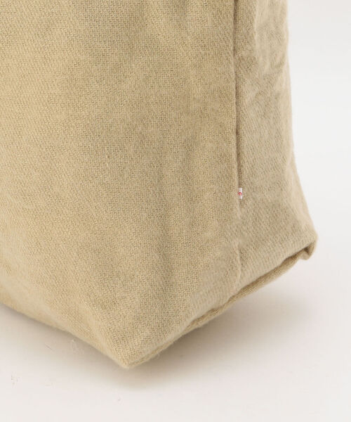 hint hint（ヒントヒント）の「【WEB限定】【hint hint/ヒントヒント】merci リバーシブルトートバッグ チェック柄（トートバッグ・レディース・ベージュ/グレー/イエロー/ロイヤルブルー・FREE）」の7枚目の写真