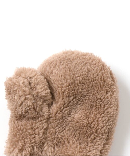 apres les cours（アプレレクール）の「tiny bear ボア手袋（手袋・キッズ・アイボリー/ベージュ・95）」の14枚目の写真
