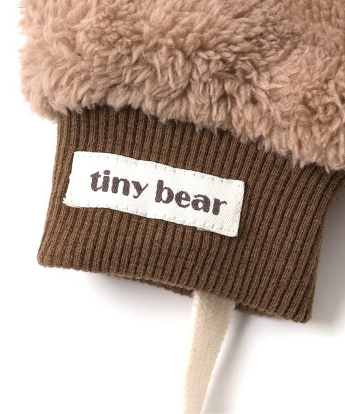 apres les cours（アプレレクール）の「tiny bear ボア手袋（手袋・キッズ・アイボリー/ベージュ・95）」の6枚目の写真